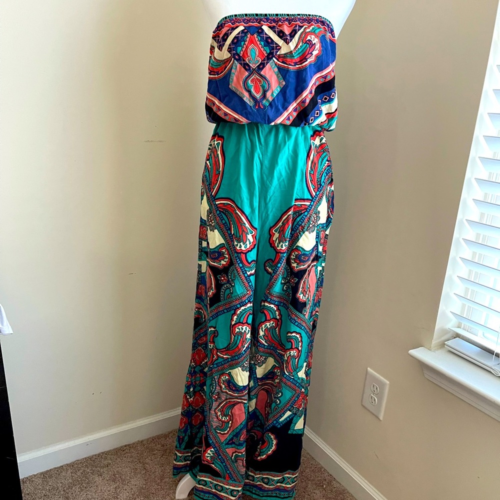 Strapless Jumpsuit